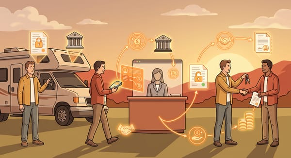 How to Sell an RV You Still Owe Money On: Lien Payoff, Title Transfers, and Escrow